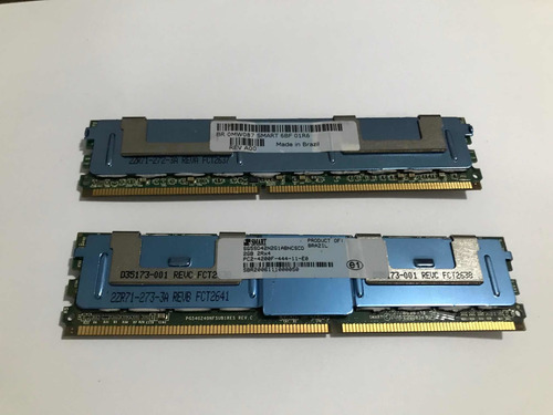 Memória Servidor Smart Ddr2 4gb (2x2gb) 2rx4 Pc2 4200f 444 (Usado)