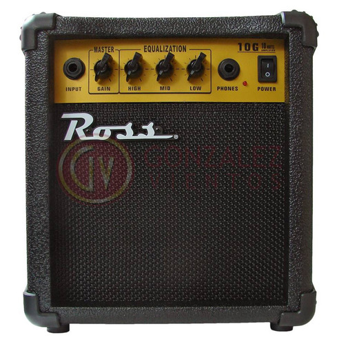 Amplificador Ross 10g De 10 Watts Para Guitarra Electrica