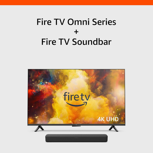 Tv Omni Series De 43 Con Barra De Sonido Fire Tv