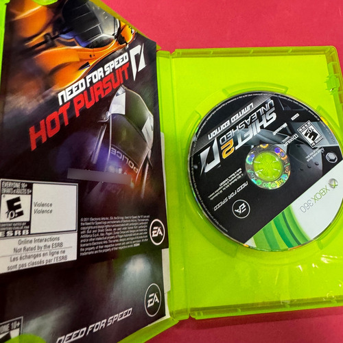 Need For Speed Shift 2 Unleashed Xbox 360 Original. A (Usado)