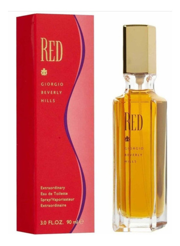 Red Giorgio Beverly Hills Edt 90ml Mujer
