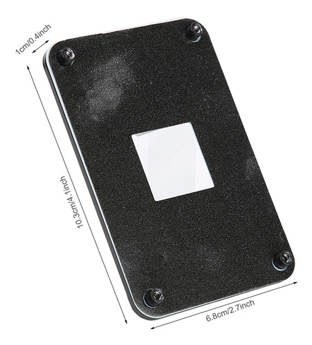 Placa Posterior De Cpu, Soporte De Plano Posterior Am4 Cpu C