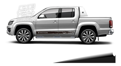 Calco Decoracion Lateral Amarok 4motion Crash Zocalo