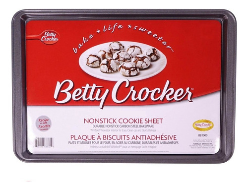 Bandeja Horno Tostador Galleta Pizza Betty Crocker Full     