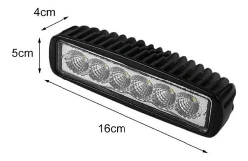 Imagen 8 de 9 de Barra 6 Led