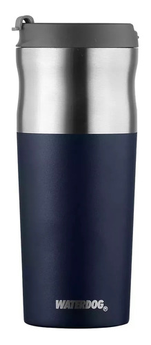 Vaso Termico Waterdog Olivera 450ml Acero Inoxidable Color Azul oliver450