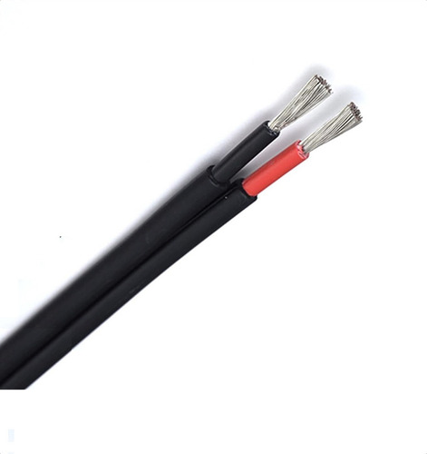 Cordon Electrico 2 X 1mm 18 Awg Cable Cobre X 10 Mts Cubierta Negro