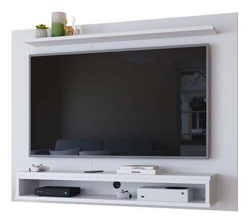 Painel Para Tv Navi Cor Madeira Rustica