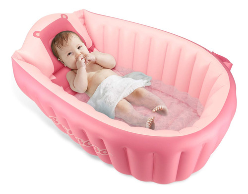 Baera Inflable Para Beb, Porttil, Plegable, Mini Piscina De