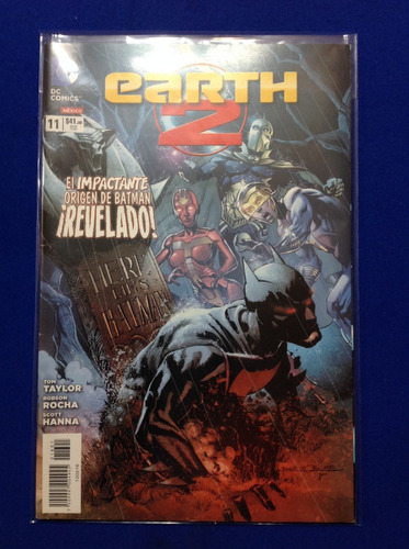 Dc Comics Earth 2 #11 El Origen De Batman 64 Páginas Grapas