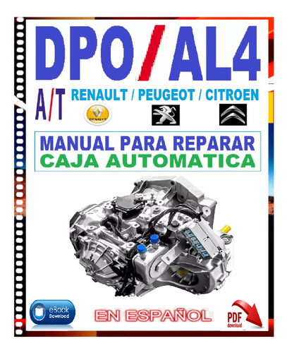 Manual De Taller Reparación Caja Dpo Al4 Renault Peogeot