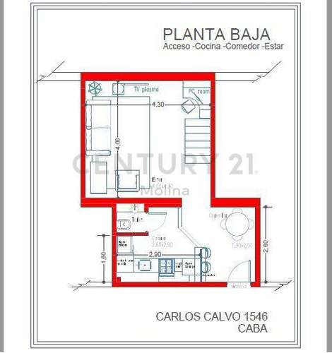 Venta Ph 2 Ambientes, Con Renta--54 M2 - Monserrat