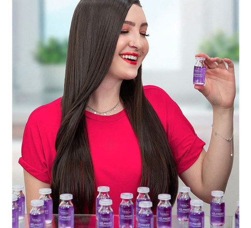 Kit 2 Ampolas Capilar Xô Frizz Nutrição Hidrata Forever Liss