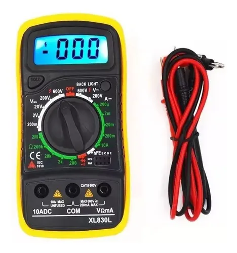 comprar Tester Multitester Multimetro Digital Pantalla Lcd Xl-830l