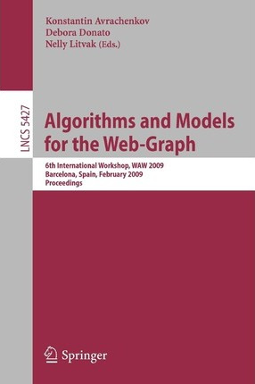 Libro Algorithms And Models For The Web-graph - Deborah D...