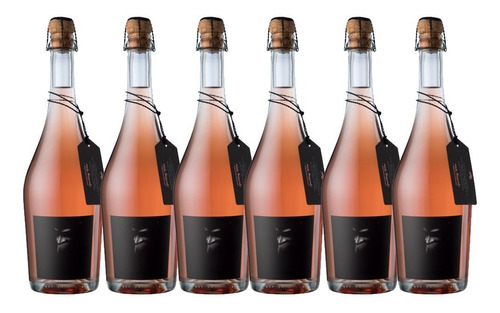 Champagne Alma Negra Rose Brut Nature X750cc Caja X6