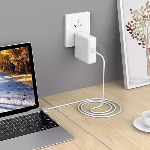 Cargador De Carga Rápida Para Macbook Pc 45w Conector T