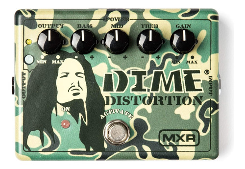 Jim Dunlop Dd11 - Pedal De Distorsión Para Guitarra