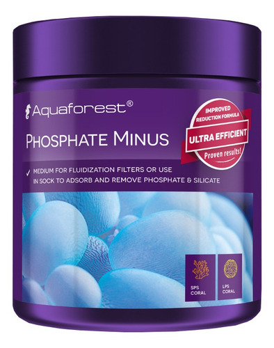 Aquaforest Phosphate Minus - 250ml - Redutor De Fosfato