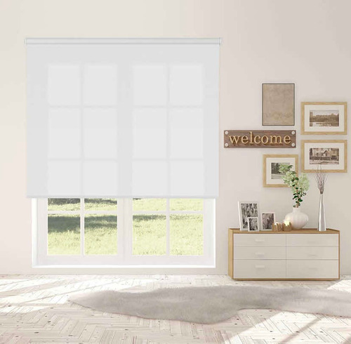 Cortina Viewtex® Enrollable 120 X 250 Cm Color: Blanco