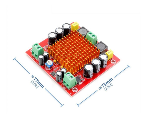Amplificador Audio Digital Tpa3116d2 150w Dc12-24v Xh-m544