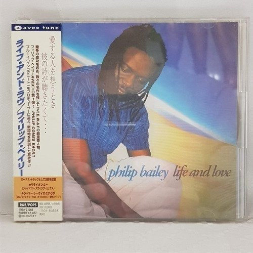 Philip Bailey Life And Love Cd Japonés Obi [usado]