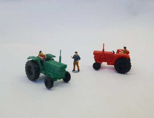 Tractor Escala Ho 1/87. Trenes Maquetas. Imp 3d