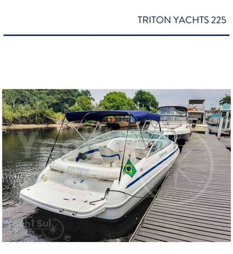 Imagem 3 de 10 de Lancha Triton 225 - Ñ E Fs/focker/nx - (semi-nova)