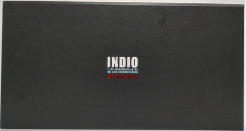 Indio Solari  En Concierto + 2 Dvd + 2 Cd - Caja Impecable