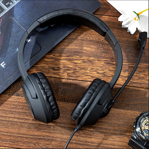 Auriculares Usb Con Cable De Cristal Para Centro De Llamadas