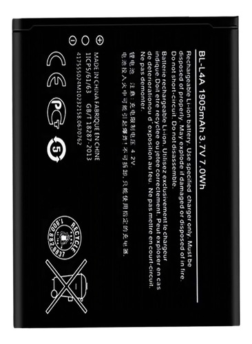 Kit Batr.ia Compatível Lumia 535/ 530/ 830/ Rm984/ Rm1090/ R