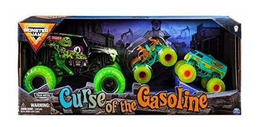 Monster Jam Curse De The Gasoline Diecast Car Rywbc