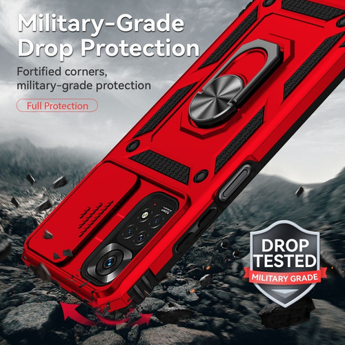 Imagen 2 de 7 de Xiaomi Redmi Note 11 / 11s / Pro Carcasa Armor Camshield