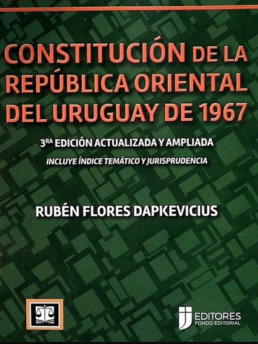 Constitucion De La República Ruben Flores