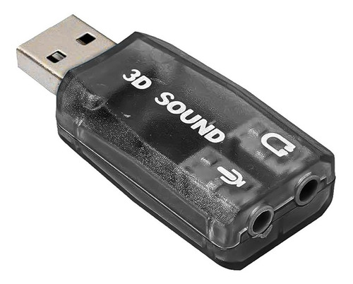 Tarjeta De Sonido Usb Audio 5.1 Digital 3d Pc Laptop - Otec