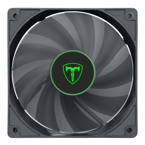 Imagem 2 de 7 de Fan Cooler T-dagger Tgf100 120mm Conector 3 Pinos + Molex