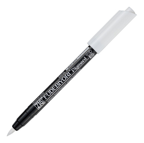 Imagen 1 de 3 de Brush Pen Kuretake Fudebiyori Pigment White