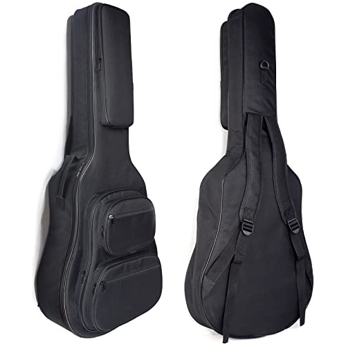 Estuche Guitarra Acústica De 41 Pulgadas, Funda De Tra...