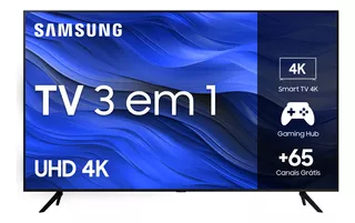 Smart Tv Samsung 43'' Uhd Crystal 4k Gaming Hub 43cu7700 Nf