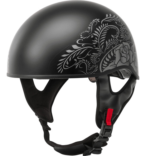 Gmax Hh-65 Naked - Casco De Calle Para Motocicleta (rosa Neg