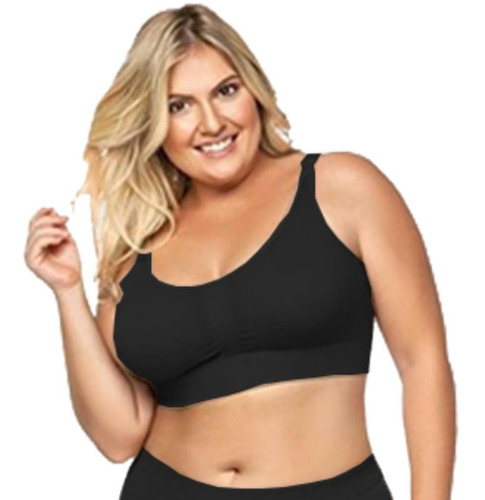 Sutiã Confort Bojo Removível Alça Larga Plus Size Zr0303-013