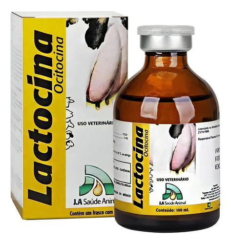 Lactocina Ocitocina Ja Saude Animal Parto Vacas 100ml
