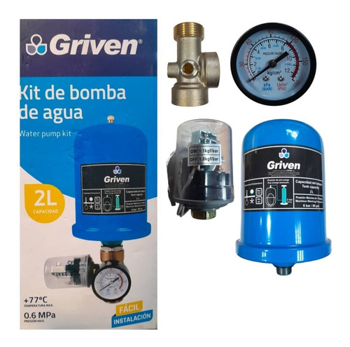 Kit De Automatico Para Bomba 2lts Griven