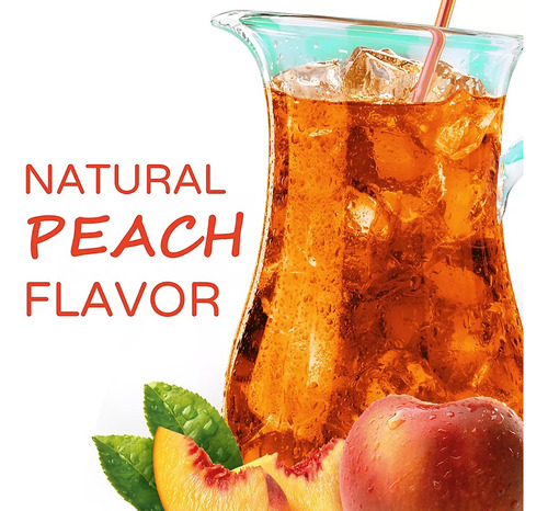 Te Frio Crystal Light Peach Iced Black Tea 16 Pack Durazno