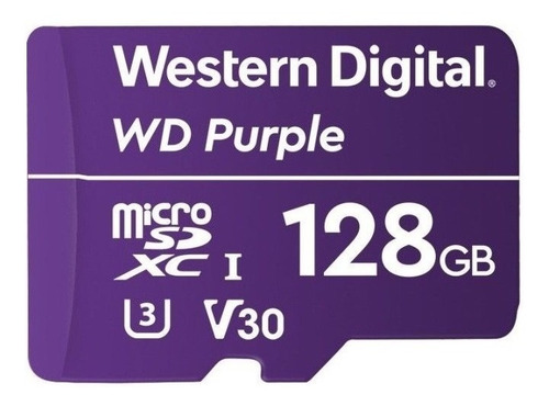 Memoria Sd 128gb Micro Purple Especializada Videovigilancia