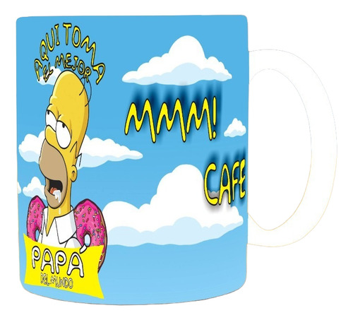 Taza Los Simpsons - Homero Simpson El Mejor Papa