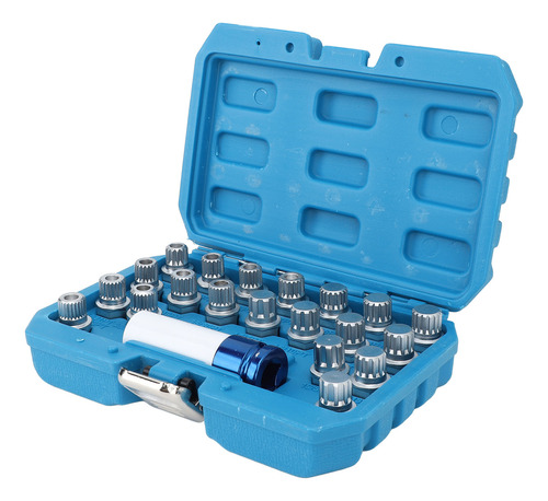 Kit De Remoção De Chaves Wheel Lock, 21 Unidades, Ferramenta