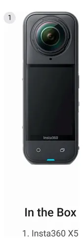Insta360 X5 8K 360 Action Cam | MercadoLivre