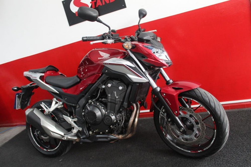 Imagem 2 de 11 de Honda Cb 500 F 500f Cb500f Abs 2019 Vermelha Vermelho