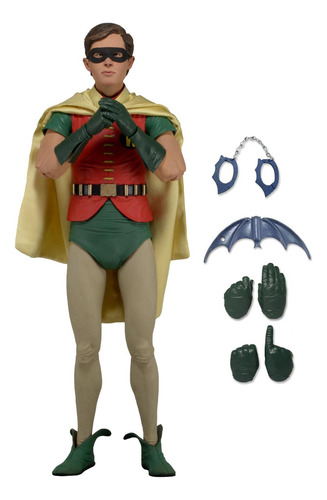 Neca Figura De Accion: Batman 1966 - Robin Escala 1/4